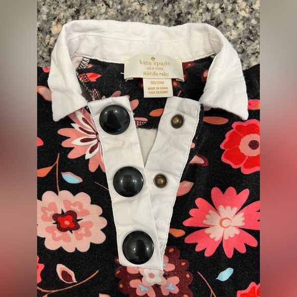 Kate Spade New York Girls Floral Mod Dress with Bottoms - Picture 3 of 9